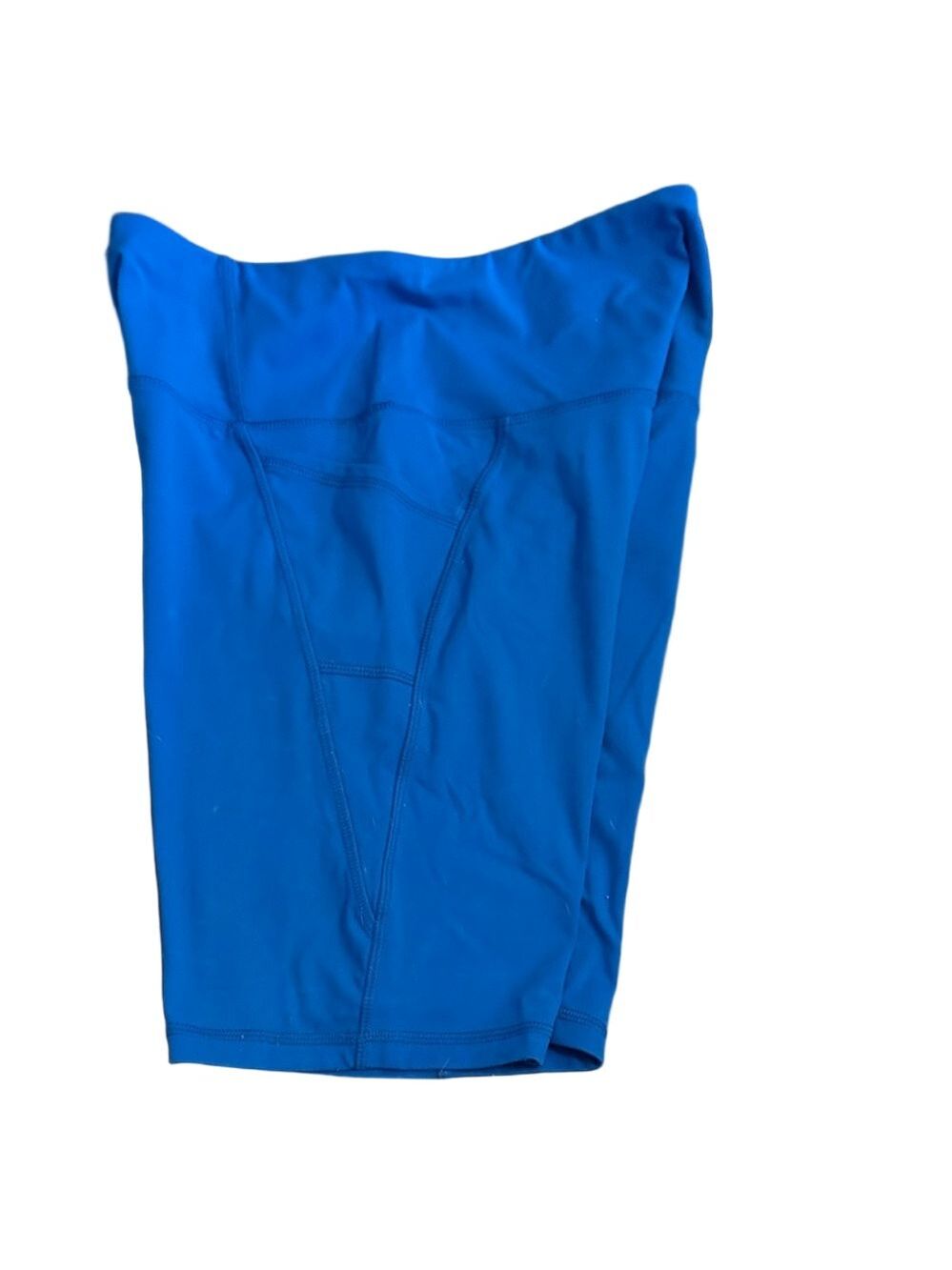 Women's Blue Athletic Shorts - Picture 6 of 6